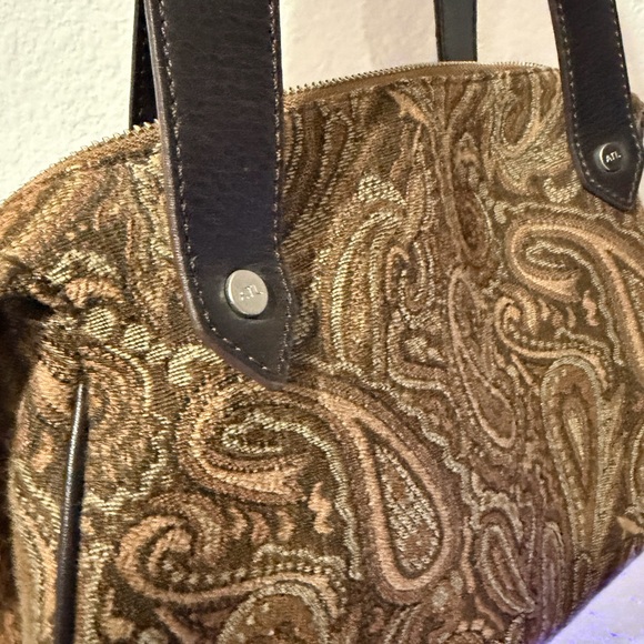 LOFT Brown Fabric with White Label - Picture 2 of 4